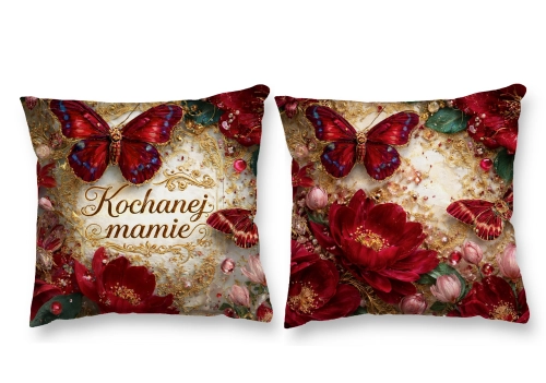 poduszka mama motyle bursztyn.jpg