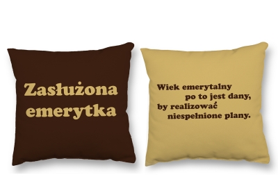 poduszka zasłużona emerytka brąz.jpg